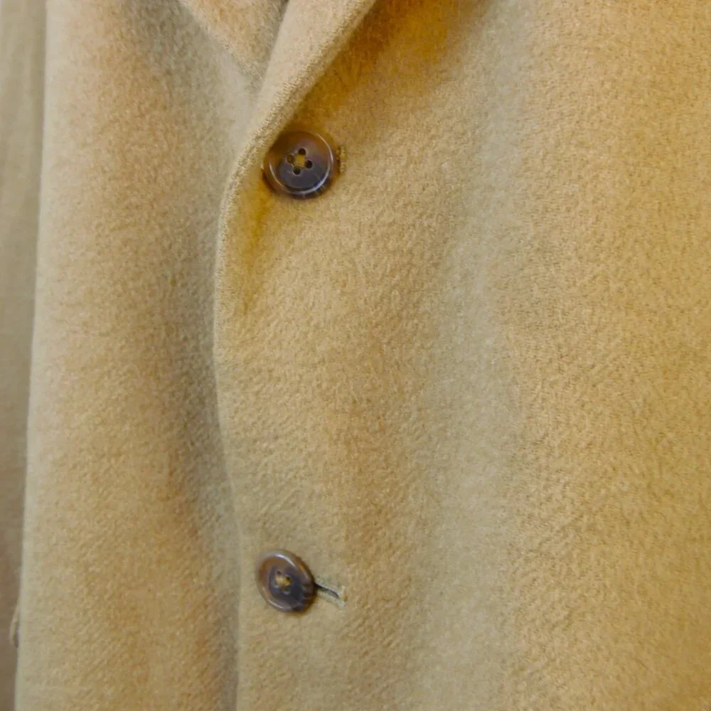 Vintage Club Room Mens 48L 100% Camel‎ Hair Sports Jacket ***Flaw/See Photos